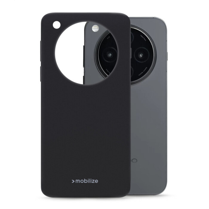 Mobilize Mobilize Rubber Gelly Case OPPO Find X8 Matt Black