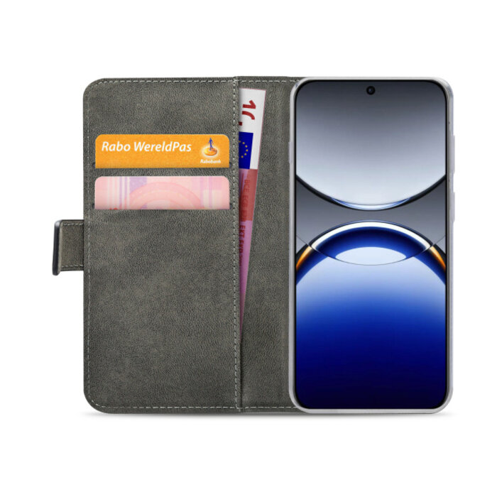 Mobilize Mobilize Classic Gelly Wallet Book Case OPPO Find X8 Black
