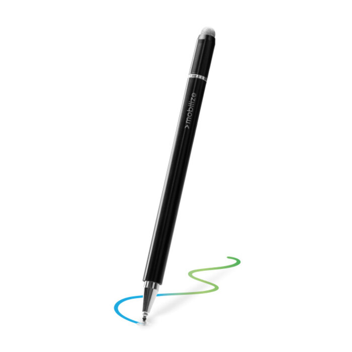 Mobilize Mobilize High Sensitive 2in1 Capacitive Stylus Pen Black