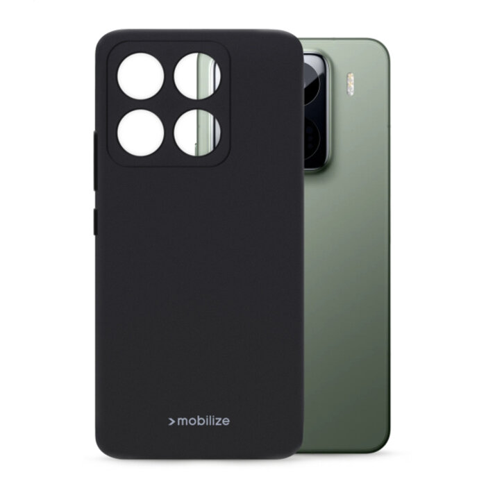 Mobilize Mobilize Rubber Gelly Case Xiaomi 15 Pro Matt Black