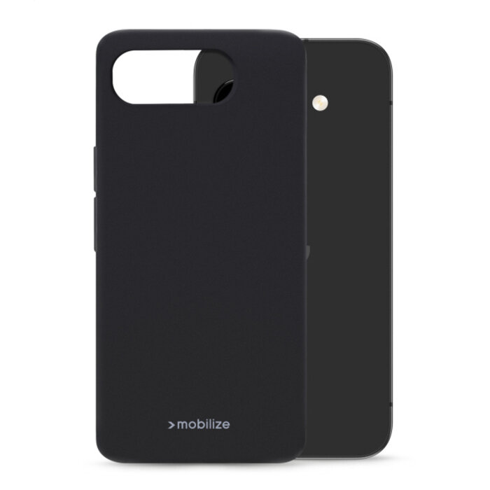 Mobilize Mobilize Rubber Gelly Case Google Pixel 9a Matt Black