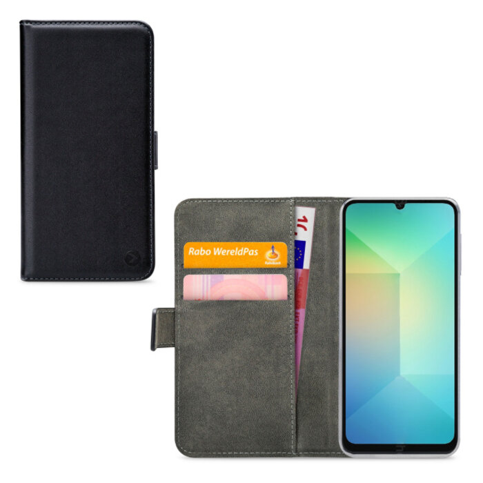 Mobilize Mobilize Classic Gelly Wallet Book Case Samsung Galaxy A06 4G Black
