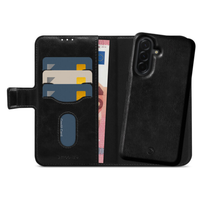 Mobilize Mobilize 2in1 Magnet Gelly Wallet Case Samsung Galaxy A36 5G/A56 5G Black