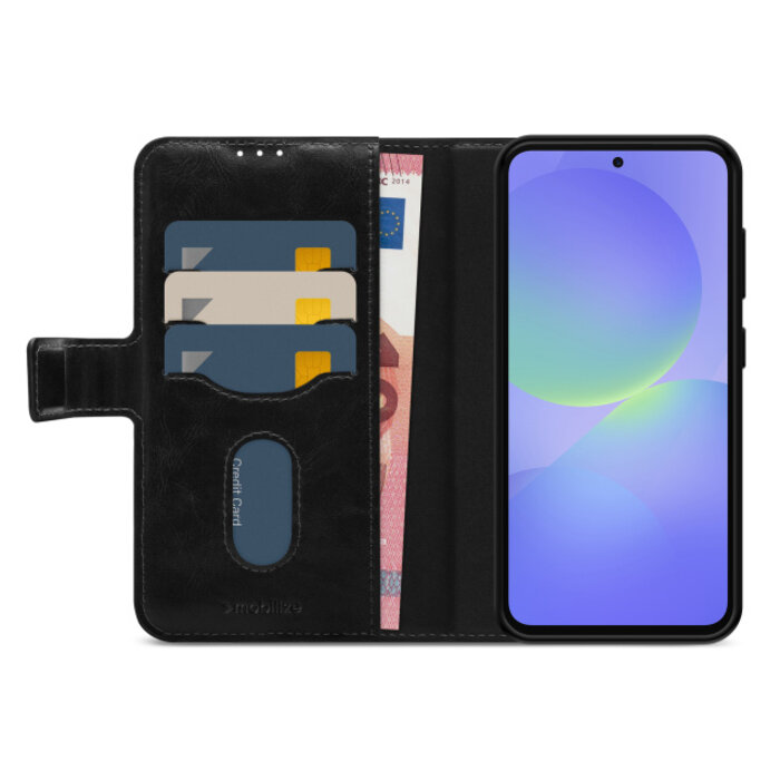 Mobilize Mobilize 2in1 Magnet Gelly Wallet Case Samsung Galaxy A36 5G/A56 5G Black