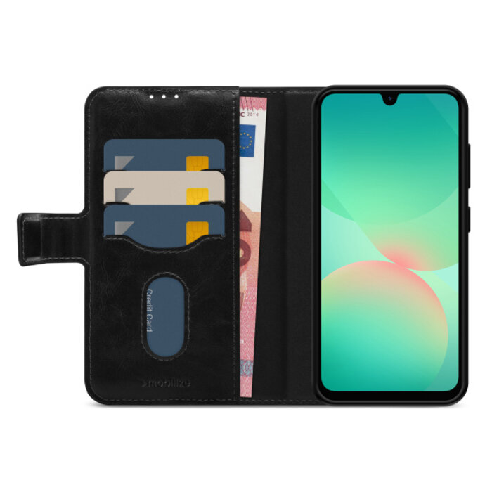 Mobilize Mobilize 2in1 Magnet Gelly Wallet Case Samsung Galaxy A26 5G Black