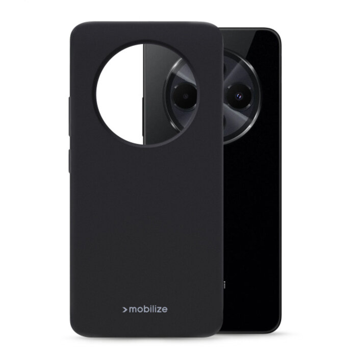 Mobilize Mobilize Rubber Gelly Case Xiaomi Poco C75/Redmi 14C Matt Black