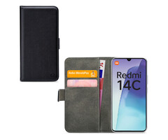 Mobilize Mobilize Classic Gelly Wallet Book Case Xiaomi Poco C75/Redmi 14C Black
