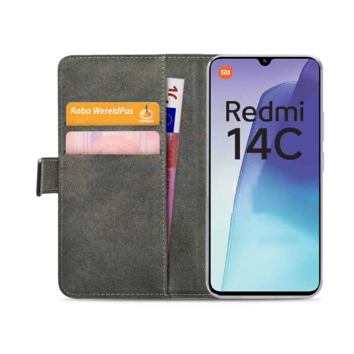 Mobilize Mobilize Classic Gelly Wallet Book Case Xiaomi Poco C75/Redmi 14C Black