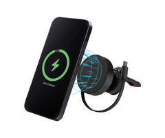 Mobilize Mobilize MagSafe Draadloze Autohouder & Oplader 15W - Zwart