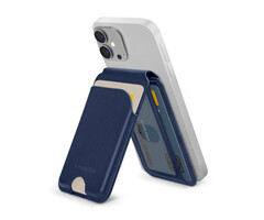 Mobilize Mobilize MagSafe Magnetische Pashouder met Standaard Blauw
