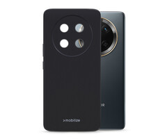 Mobilize Mobilize Rubber Gelly Case Honor Magic7 Matt Black