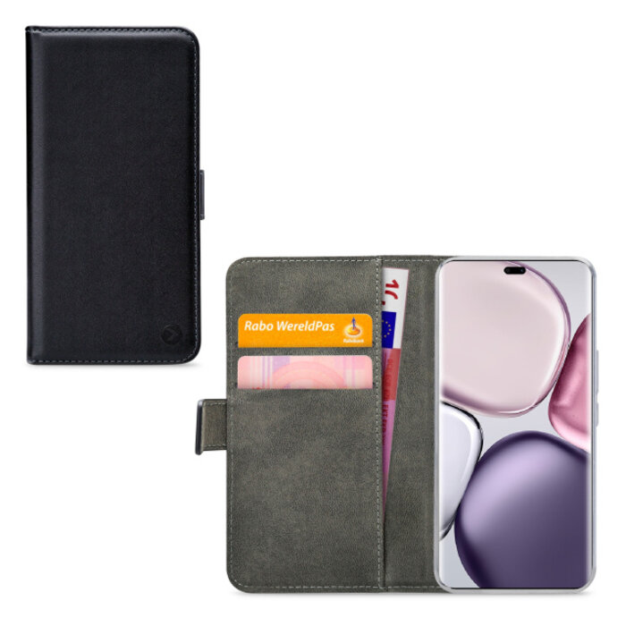 Mobilize Mobilize Classic Gelly Wallet Book Case Honor Magic7 Black