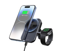 Mobilize Mobilize MagSafe Compatible Car Charger for Phone and Watch 18W Black