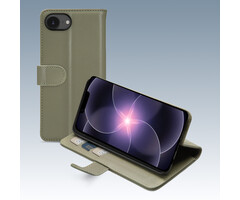 Mobilize Mobilize Premium Gelly Wallet Book Case Apple iPhone 16e/17e Green