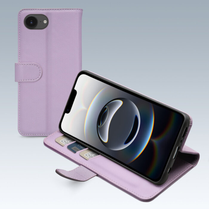 Mobilize Mobilize Premium Gelly Wallet Book Case Apple iPhone 16e/17e Purple