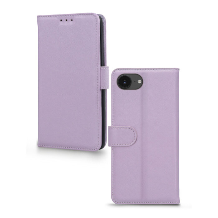Mobilize Mobilize Premium Gelly Wallet Book Case Apple iPhone 16e/17e Purple