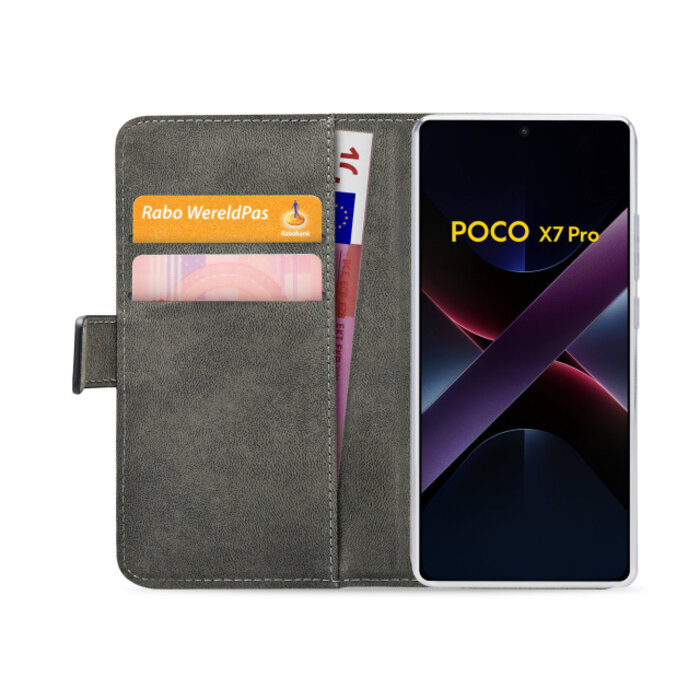 Mobilize Mobilize Classic Gelly Wallet Book Case Xiaomi Poco X7 Pro 5G Black