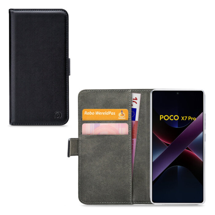 Mobilize Mobilize Classic Gelly Wallet Book Case Xiaomi Poco X7 Pro 5G Black