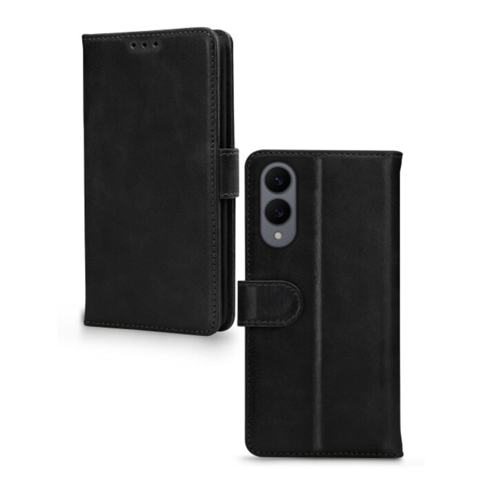 Mobilize Mobilize Leather Wallet Samsung Galaxy S25 Edge 5G Black