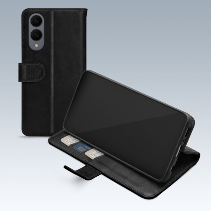 Mobilize Mobilize Premium Gelly Wallet Book Case Samsung Galaxy S25 Edge 5G Black