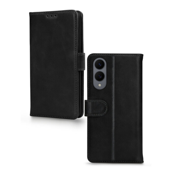 Mobilize Mobilize Premium Gelly Wallet Book Case Samsung Galaxy S25 Edge 5G Black