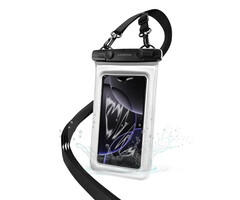 Mobilize Mobilize Universele Waterdichte Drijvende Telefoonhoes IP68 - Wit
