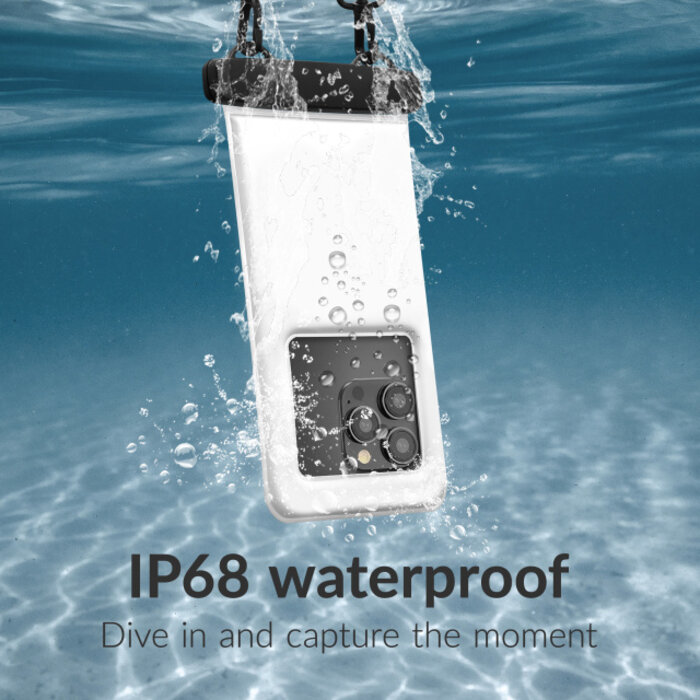 Mobilize Mobilize Universal Waterproof Floating Bag IP68 incl. Lanyard White