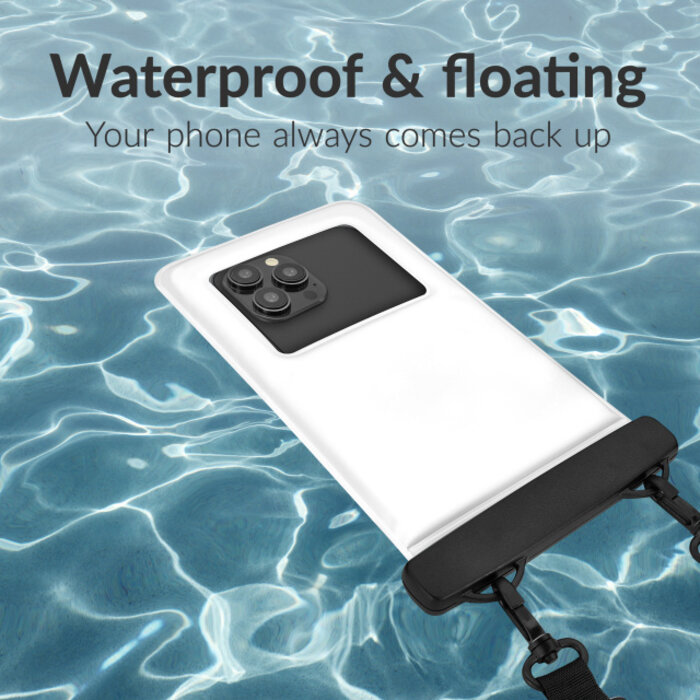 Mobilize Mobilize Universal Waterproof Floating Bag IP68 incl. Lanyard White