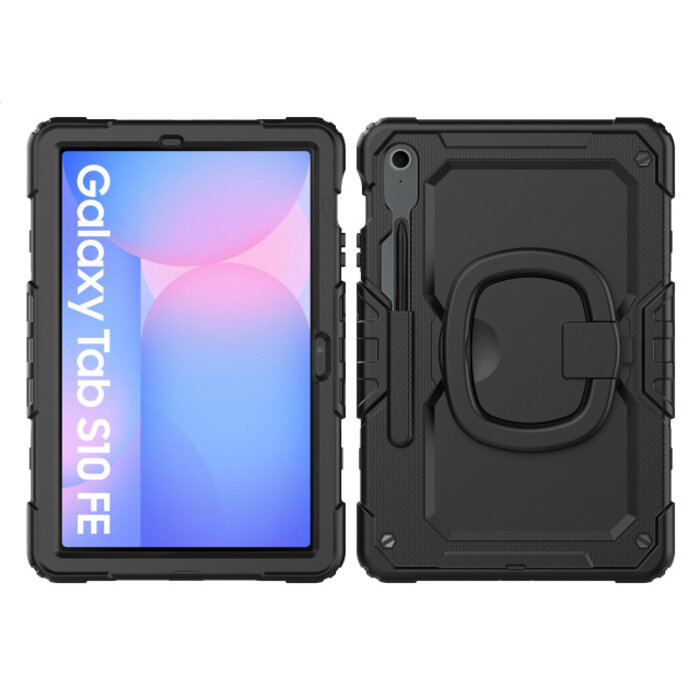 Mobilize Mobilize Rotating Defender Case Stand Function for Samsung Galaxy Tab S10 FE 11/S10 Lite Black
