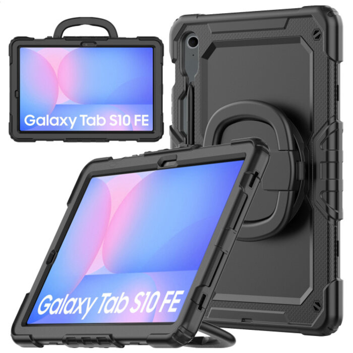 Mobilize Mobilize Rotating Defender Case Stand Function for Samsung Galaxy Tab S10 FE 11/S10 Lite Black