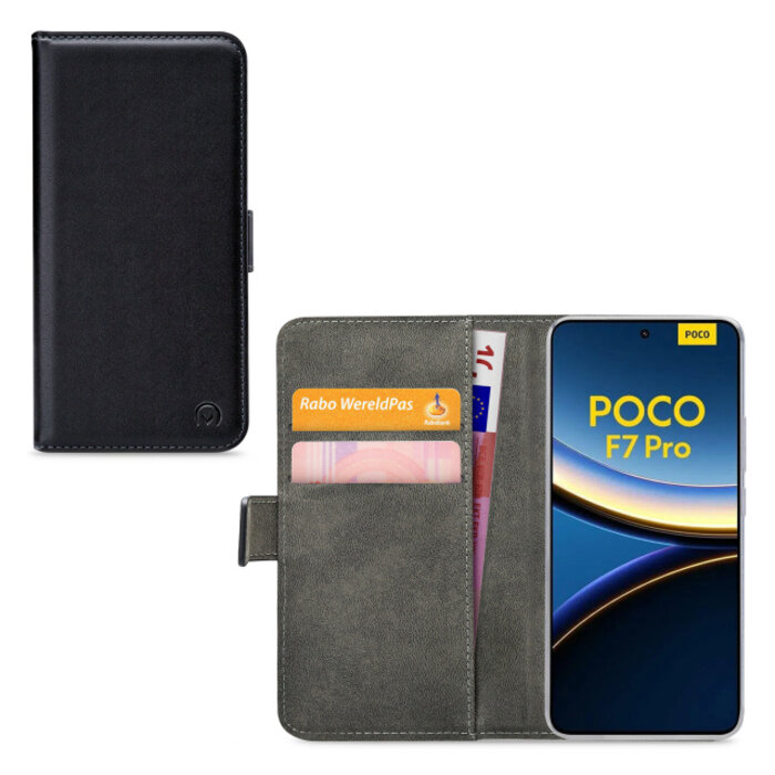 Mobilize Mobilize Classic Gelly Wallet Book Case Xiaomi Poco F7 Pro Black