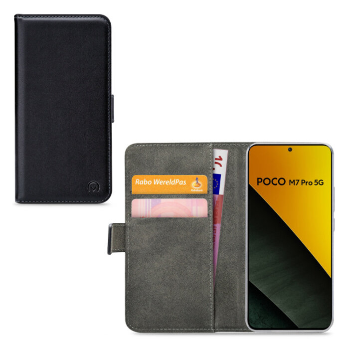 Mobilize Mobilize Classic Gelly Wallet Book Case Xiaomi Poco M7 Pro 5G Black
