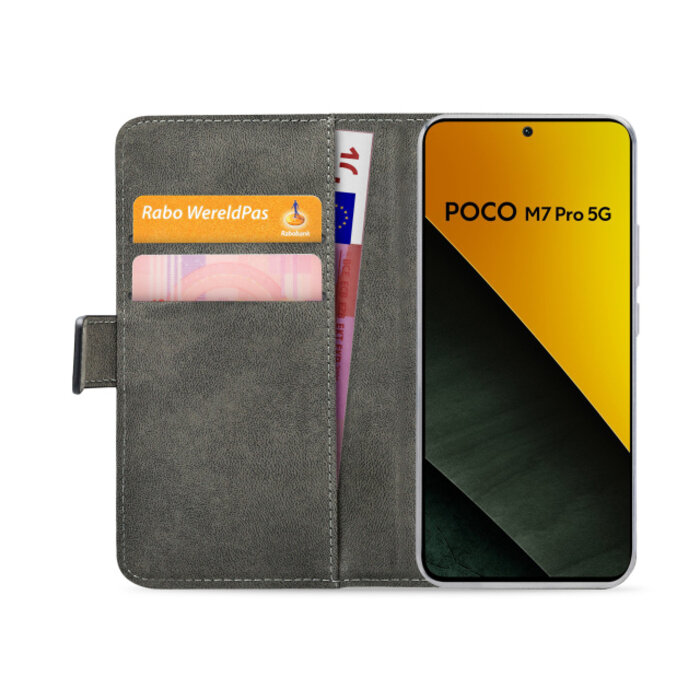 Mobilize Mobilize Classic Gelly Wallet Book Case Xiaomi Poco M7 Pro 5G Black