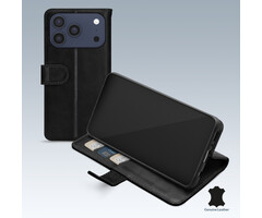 Mobilize Mobilize Leather Wallet Apple iPhone 17 Pro Black