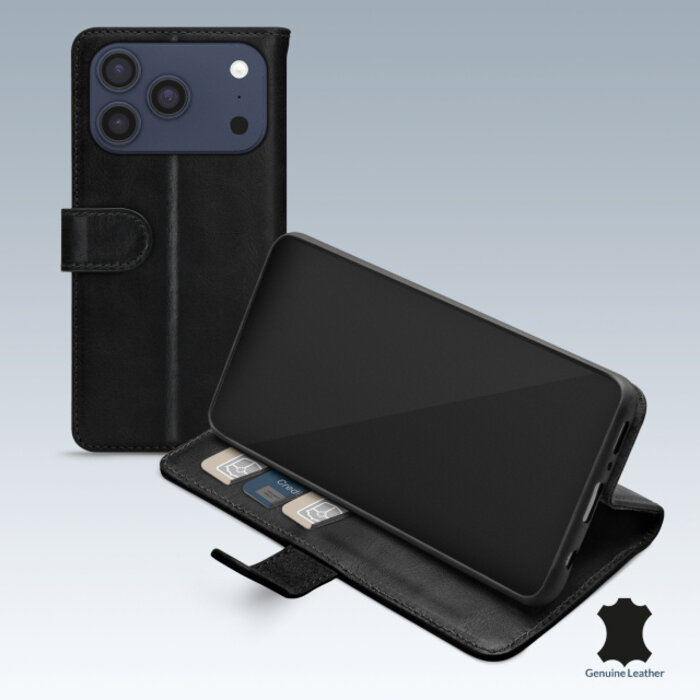 Mobilize Mobilize Leather Wallet Apple iPhone 17 Pro Max Black