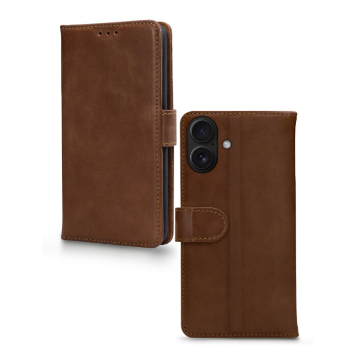 Mobilize Mobilize Leather Wallet Apple iPhone 17 Brown