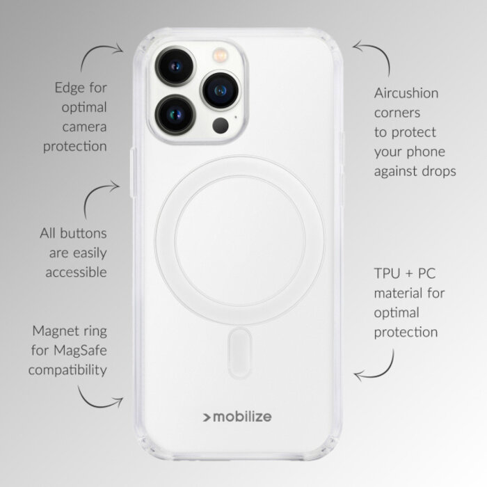 Mobilize Mobilize Naked Protection Case Apple iPhone 17 Pro Max Clear