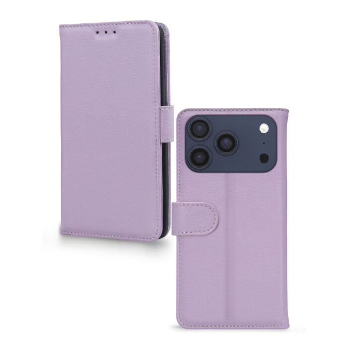 Mobilize Mobilize Premium Gelly Wallet Book Case Apple iPhone 17 Pro Purple