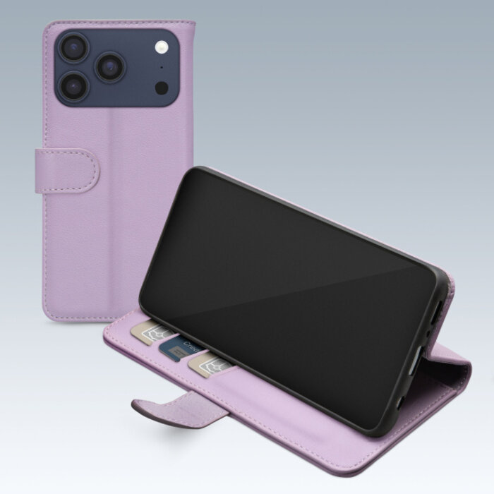 Mobilize Mobilize Premium Gelly Wallet Book Case Apple iPhone 17 Pro Max Purple