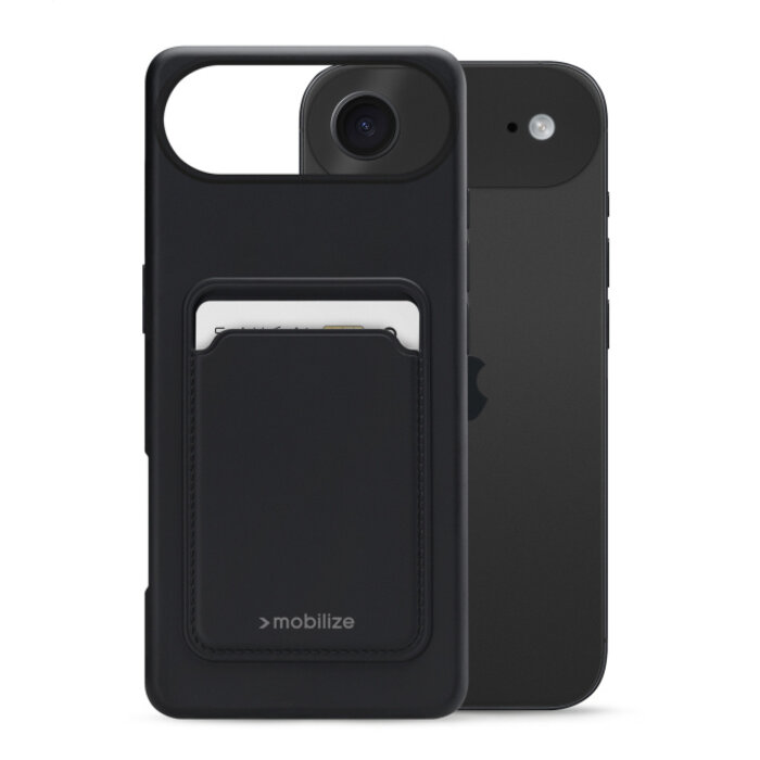 Mobilize Mobilize Rubber Gelly Card Case Apple iPhone Air Matt Black