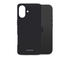 Mobilize Mobilize Rubber Gelly Case Apple iPhone 17 Matt Black