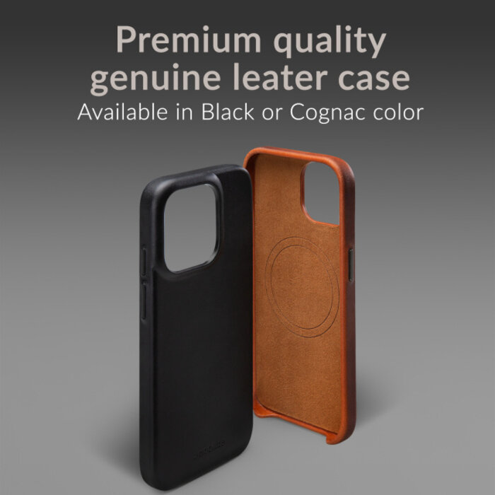 Mobilize Mobilize Magsafe Compatible Premium Leather Case Apple iPhone Air Black