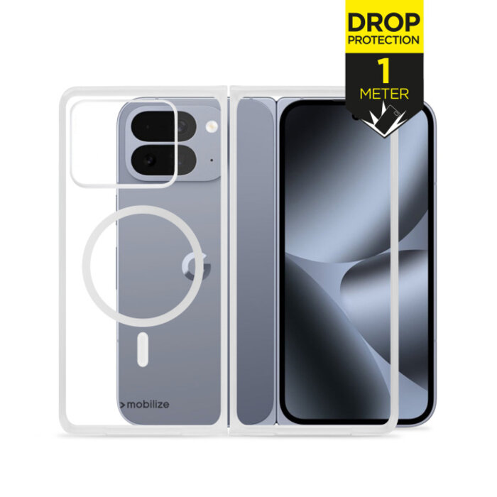 Mobilize Mobilize Magsafe Compatible Naked Protection Case for Google Pixel 10 Pro Fold Clear