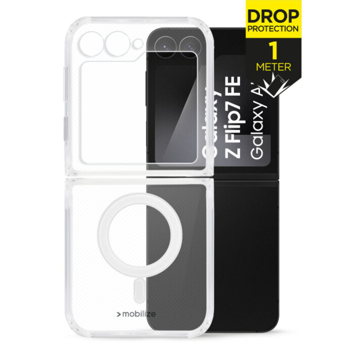 Mobilize Mobilize Magsafe Compatible Naked Protection Case for Samsung Galaxy Z Flip7 FE Clear