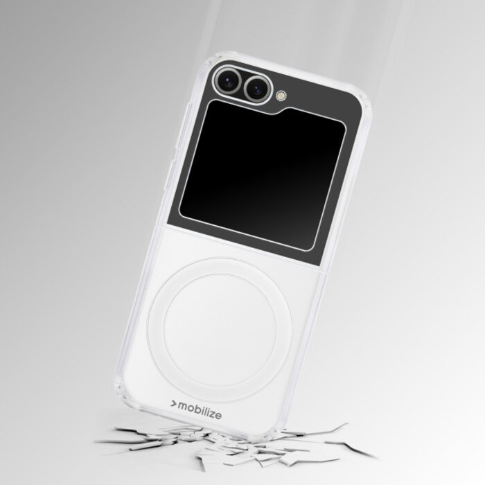 Mobilize Mobilize Magsafe Compatible Naked Protection Case for Samsung Galaxy Z Flip7 FE Clear