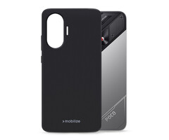 Mobilize Mobilize Rubber Gelly Case Xiaomi Poco F7 Matt Black