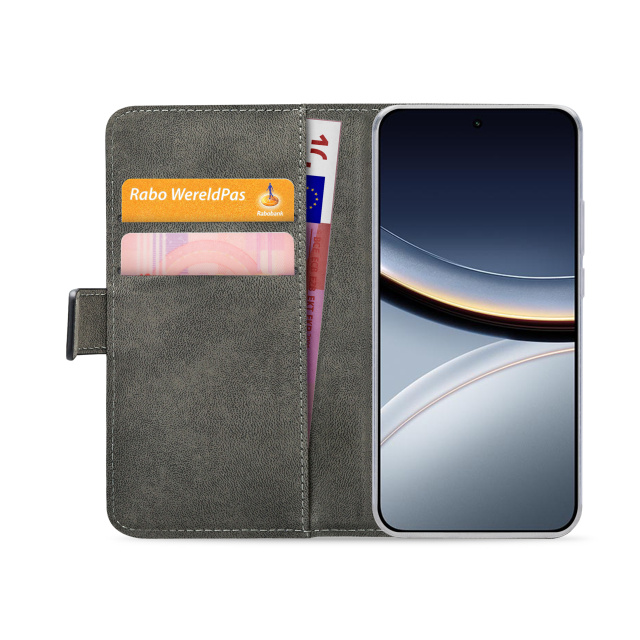 Mobilize Mobilize Classic Gelly Wallet Book Case Xiaomi Poco F7 - Zwart