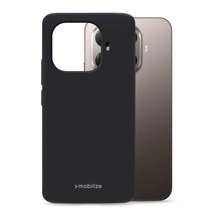 Mobilize Mobilize Rubber Gelly Case Xiaomi 15T Pro Matt Black