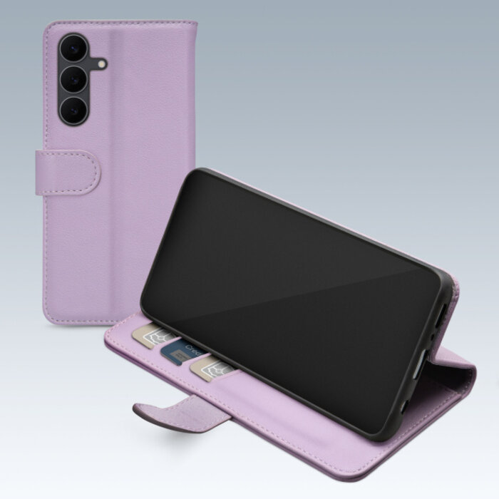 Mobilize Mobilize Premium Gelly Wallet Book Case Samsung Galaxy S25 FE Purple