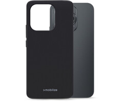 Mobilize Mobilize Rubber Gelly Case Honor 400 Lite Matt Black